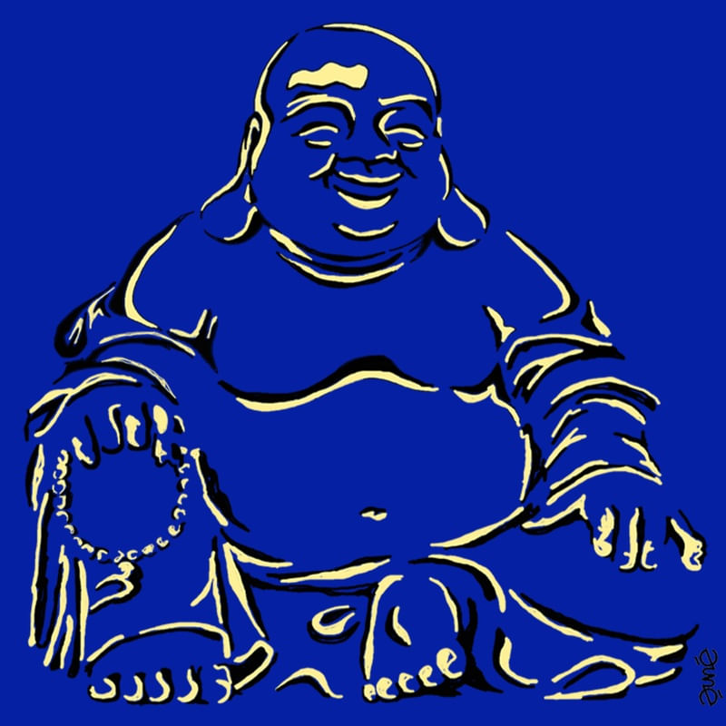 LAUGHING BUDDHA - ROYAL
