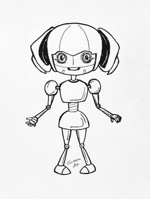 BEATRIX - MENINA ROBÔ