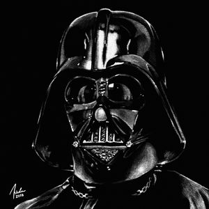 DARTH VADER - LÁPIS BRANCO