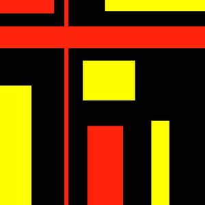 RECTANGLE RED AND YELLOW