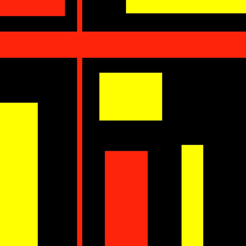RECTANGLE RED AND YELLOW