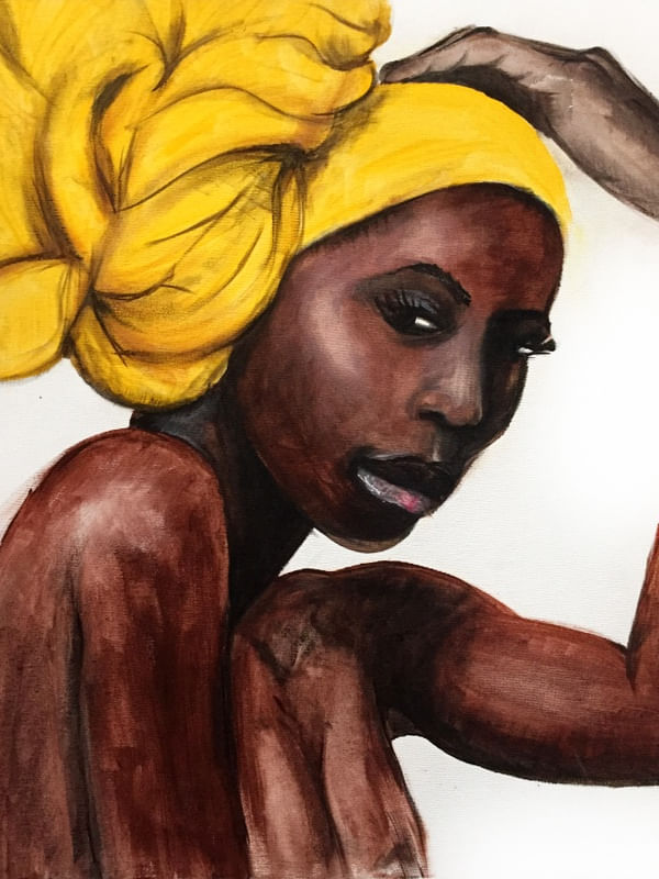 TURBANTE AMARELO