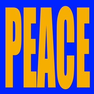 PEACE - AZUL E AMARELO - COLOR WORDS