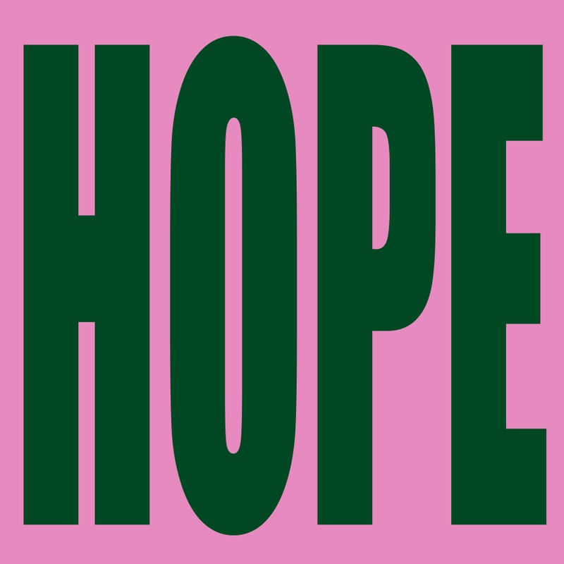 HOPE - ROSA E VERDE - WORDS COLORS