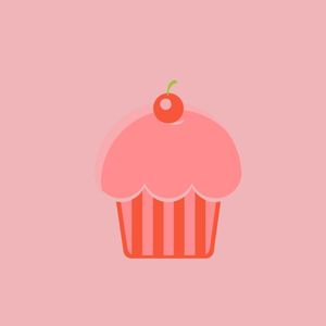 MEU CUPCAKE ROSA