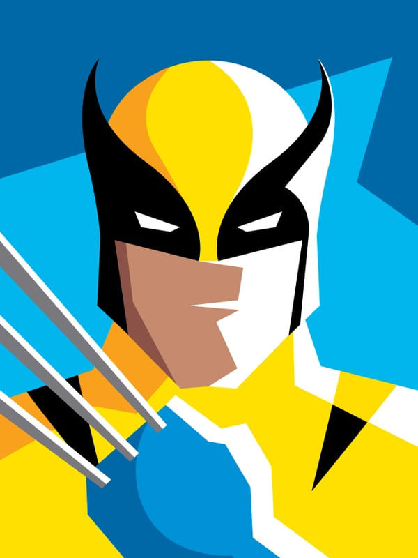 WOLVERINE - FLAT POR MÁRIO SÉRGIO FERREIRA