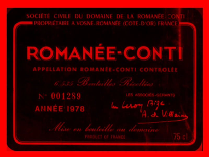 ROMANÉE-CONTI MERLOT