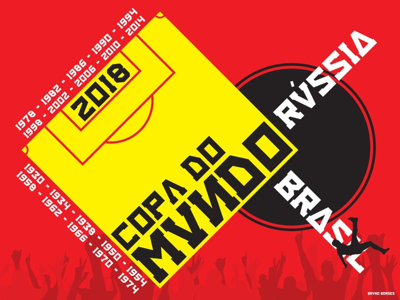 COPA DO MUNDO - BRASIL RÚSSIA