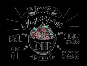 SPREAD MASCARPONE DIP (NOT HATE)
