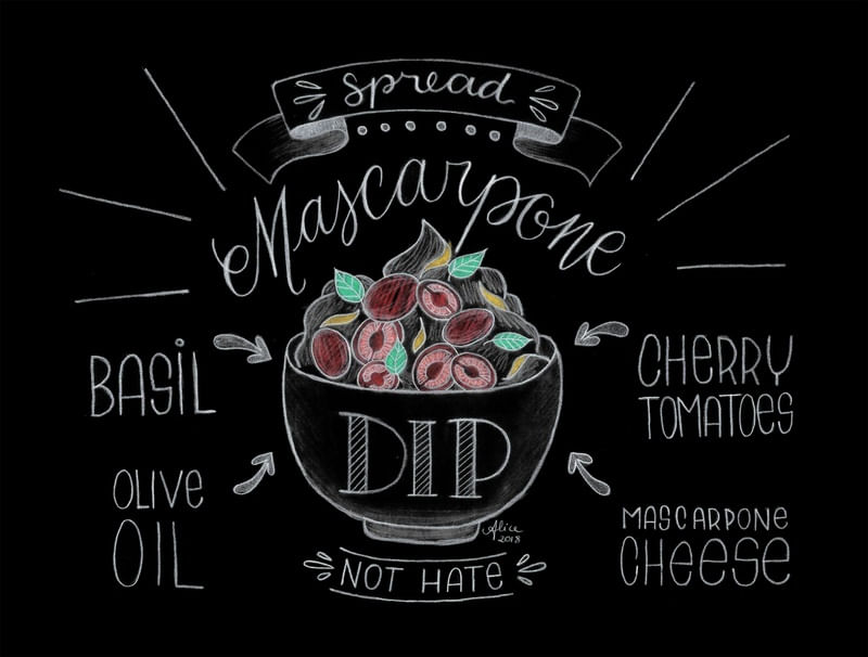 SPREAD MASCARPONE DIP (NOT HATE)