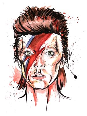 DAVID BOWIE AQUA