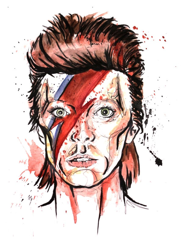 DAVID BOWIE AQUA