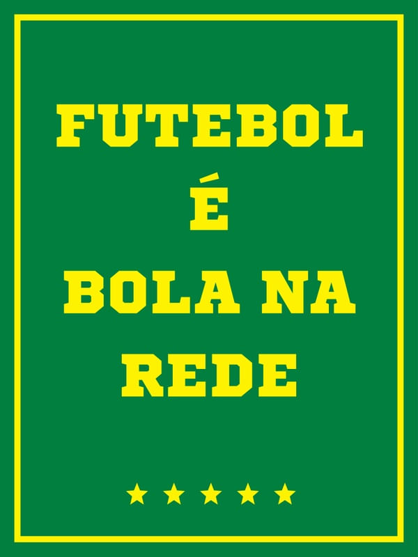 FUTEBOL É BOLA NA REDE