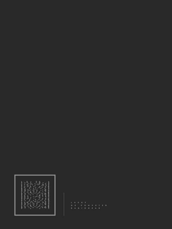 LUCKY, OK COMPUTER | RADIOHEAD