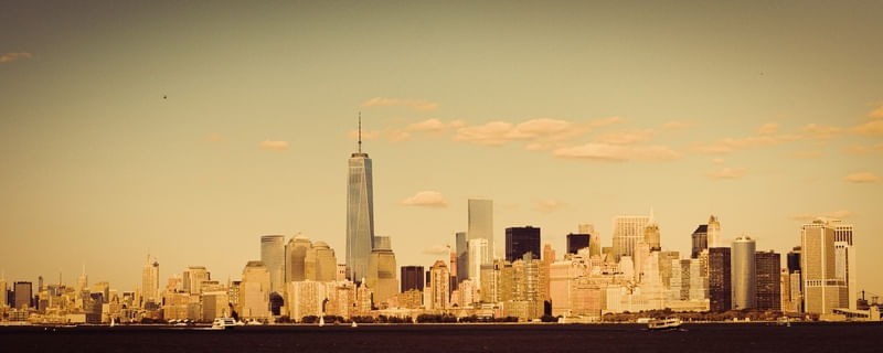 NEW YORK FINANCIAL SKY LINE