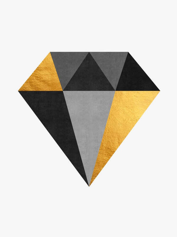 DIAMANTE MINIMALISTA III