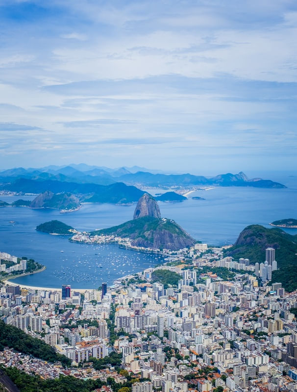 BAIA DE GUANABARA AZUL