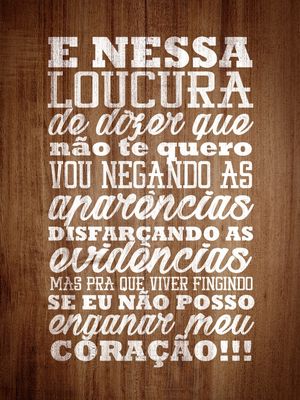 EVIDÊNCIAS - REFRÃO