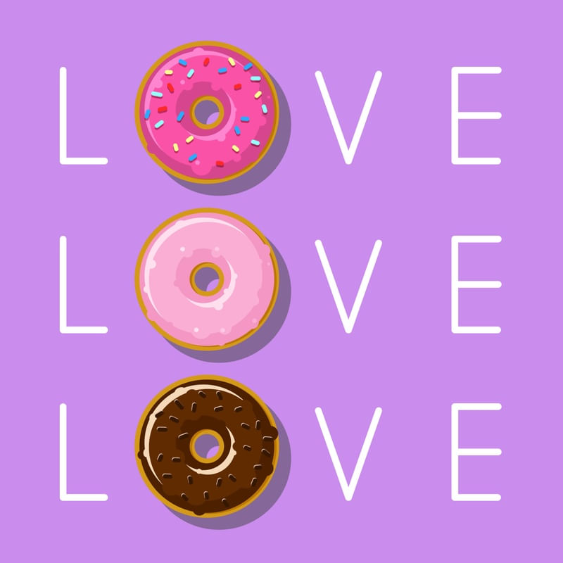 LOVE DONUTS LOVE