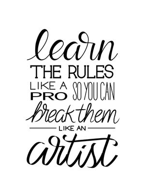 LEARN THE RULES LIKE A PRO