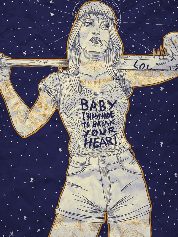 BABY I WAS MADE TO BREAK YOUR HEART