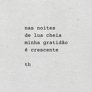 GRATIDÃO CRESCENTE