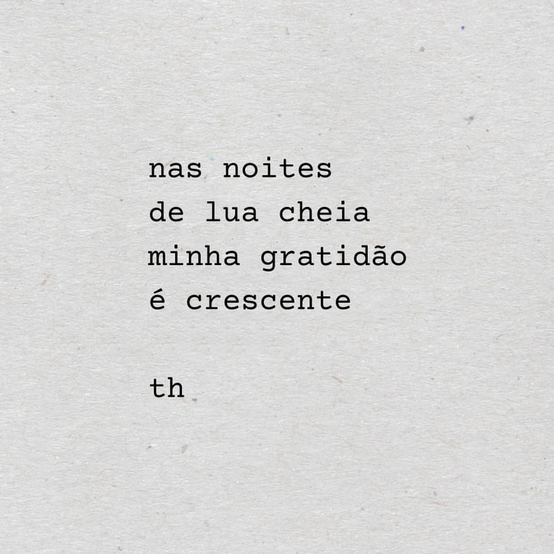 GRATIDÃO CRESCENTE