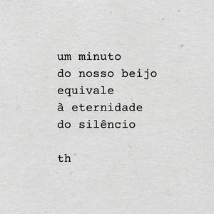 UM MINUTO DO NOSSO BEIJO