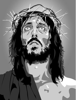 JESUS BLACK'N'WHITE