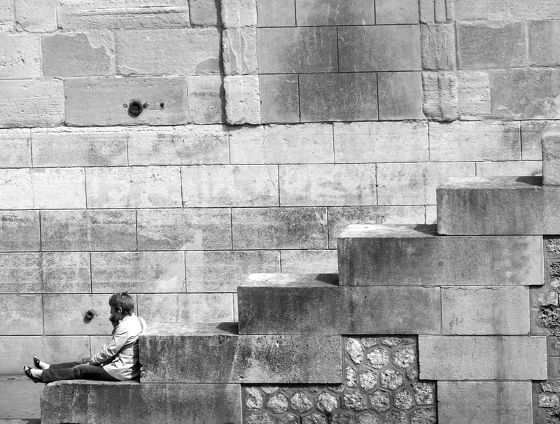 L'ESCALIER DES QUAIS DE LA SEINE -LA MADAME