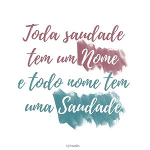 AQUELA SAUDADE