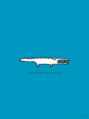 JACARÉ OU CROCODILO - AZUL