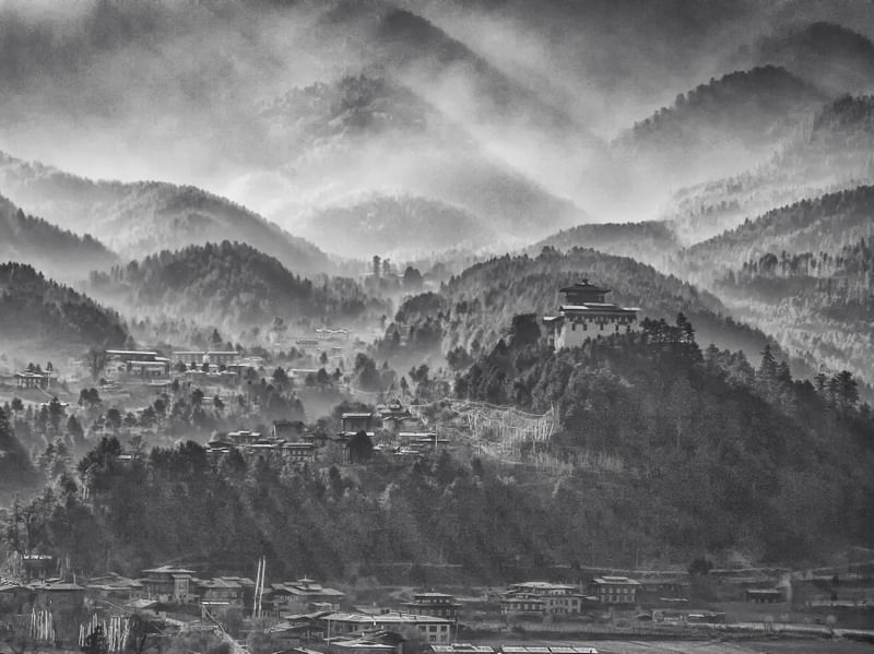 MONASTERIO EM BUMTHANG NO BUTÃO