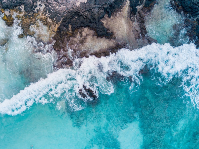 MAR AZUL TURQUESA