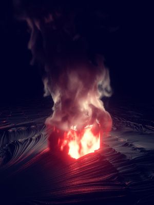 CUBO FLAME RETRATO