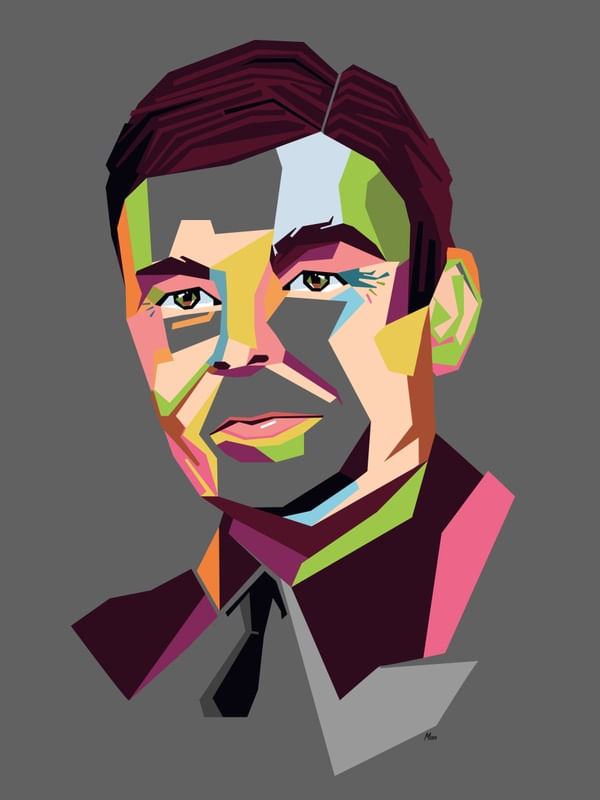 ALAN TURING PORTRAIT