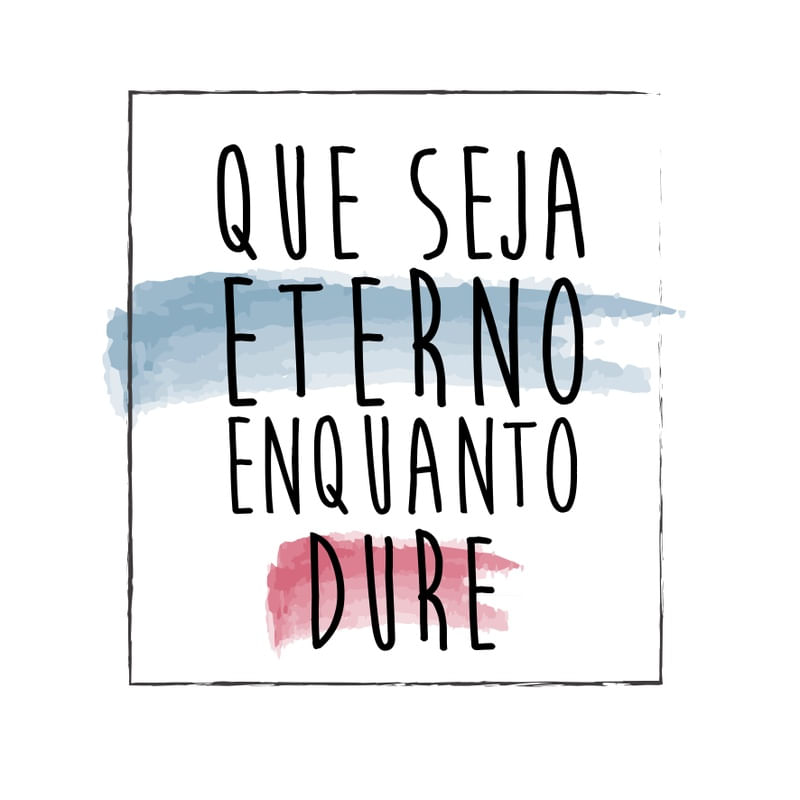 QUE SEJA ETERNO...