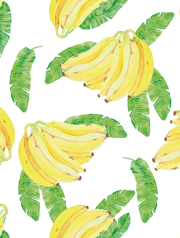 BANANA AQUARELA