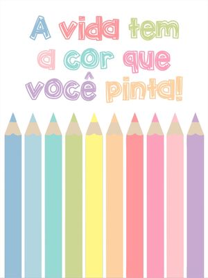 CAIXA DE LAPIS DE COR