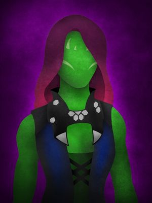GAMORA - GUARDIANS OF THE GALAXY