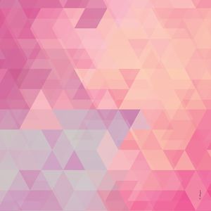 ABSTRACT TRIANGLE PINK AND BLUE