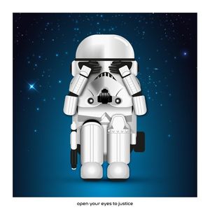 STORMTROOPER "I CAN'T SEE"