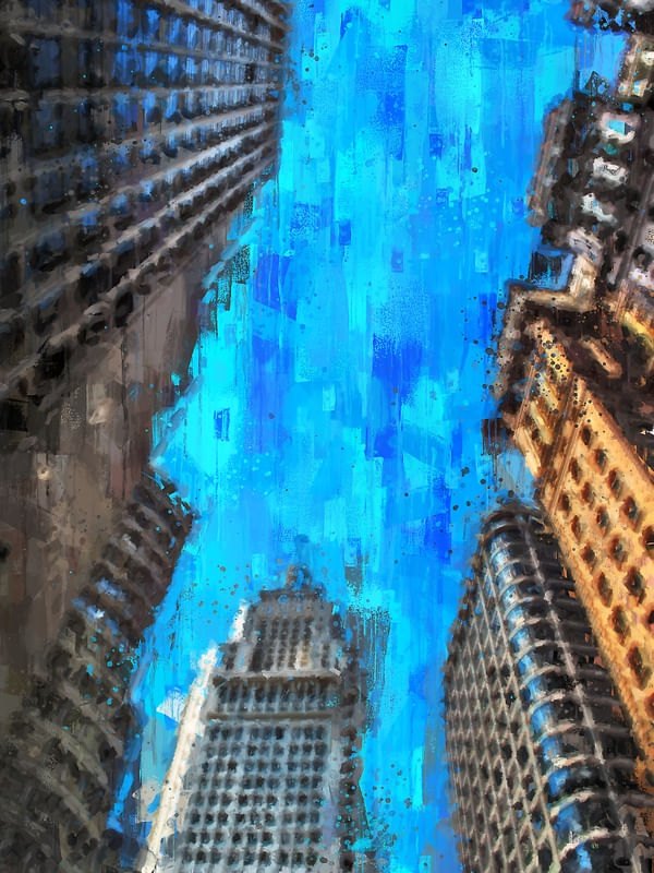 PRÉDIOS DE SÃO PAULO EM TINTA