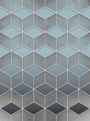 CUBES SIVER AND GRAY
