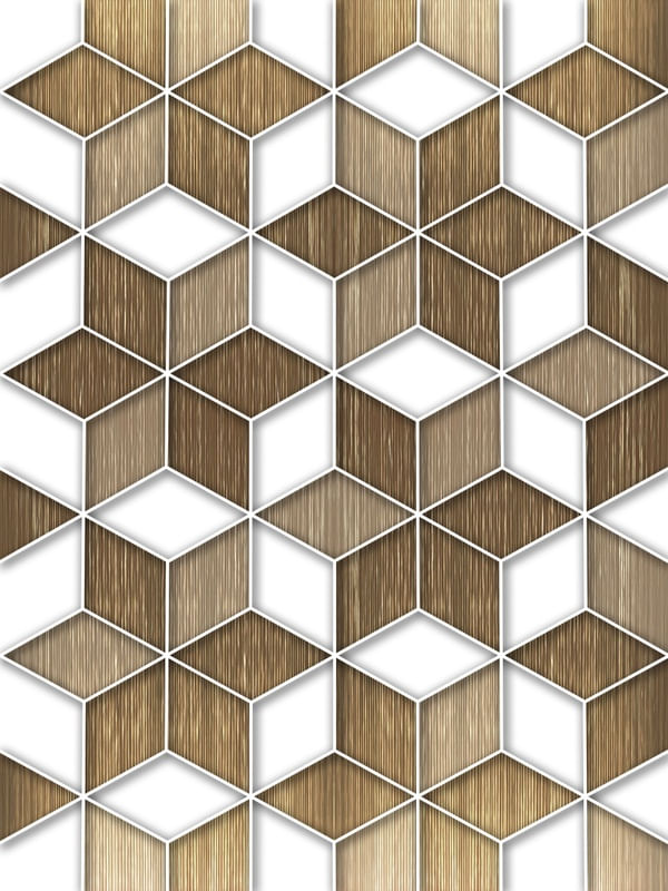 CUBES STRAW AND WHITE