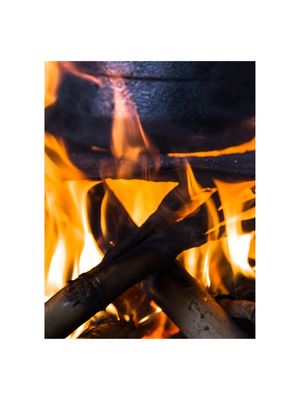 PANELA NO FOGO DE LENHA