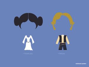 PRINCESA LEIA E HAN SOLO MNM POR ANDRÉA CARVALHO DE FREITAS