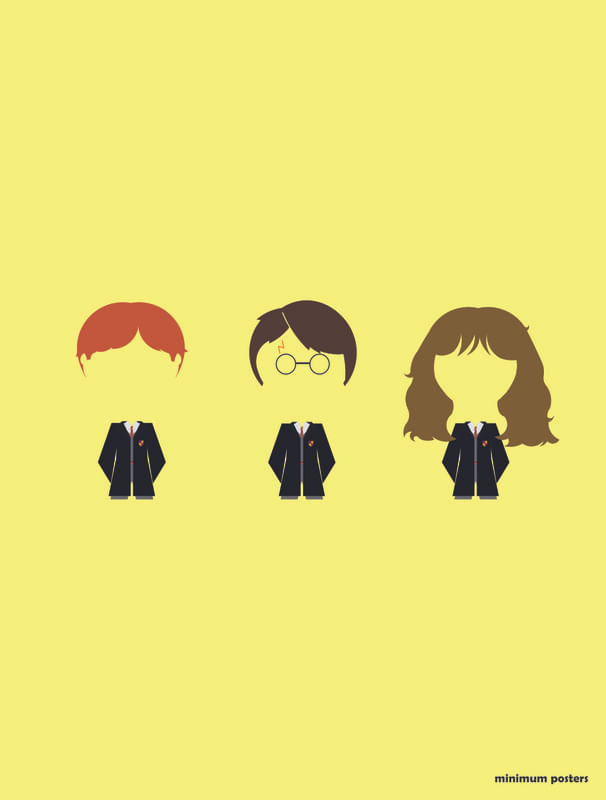 RONEY, HARRY E HERMIONE MNM POR ANDRÉA CARVALHO DE FREITAS