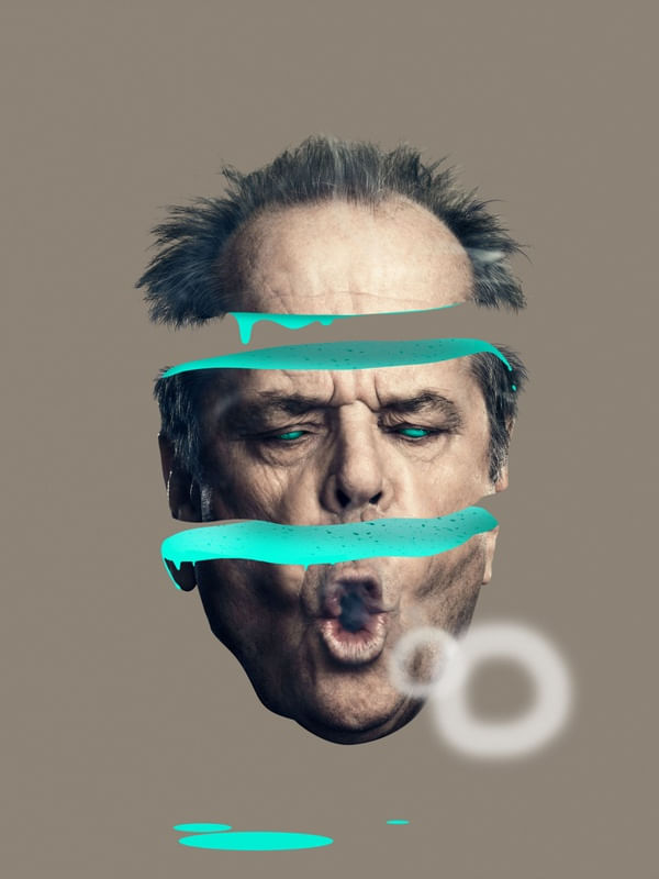 UMA CABEÇA DE JACK NICHOLSON