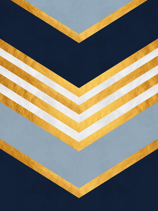 FAIXAS AZUL E OURO